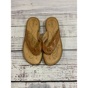 Women's Born Leather Flip Flops